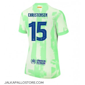 Barcelona Andreas Christensen #15 Kolmaspaita Naisten 2024-25 Lyhythihainen